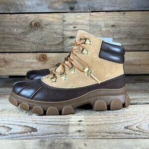 Sperry The Summit Snow Boot - Brown Leather - 7.5 - New without box